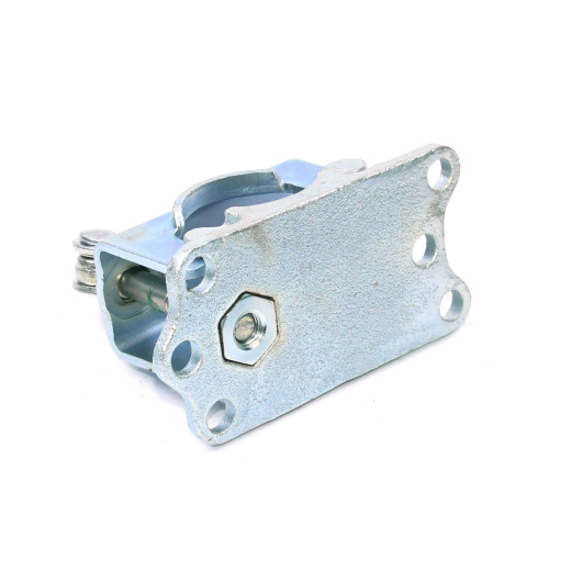 Хомут опорного колеса 300 кг d=48 (TRAILERCOM) с чугунным основанием фото