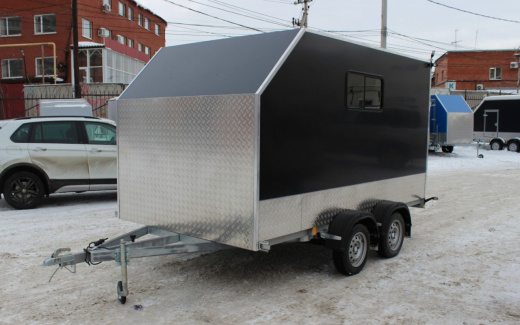 Прицеп — Фургон "МОЛОДЕЦ" 3.5х2.0 (двухосный)  фото
