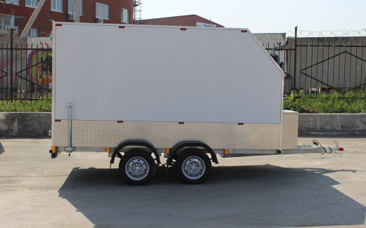 Прицеп — Фургон "МОЛОДЕЦ" 3.5х2.0 (двухосный) фото