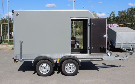 Прицеп — Фургон "МОЛОДЕЦ" 3.0×1.5 (двухосный) фото