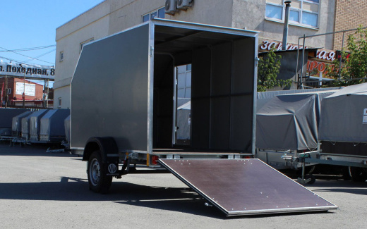 Прицеп — Фургон "МОЛОДЕЦ" 2.5х1.5 (R13) фото