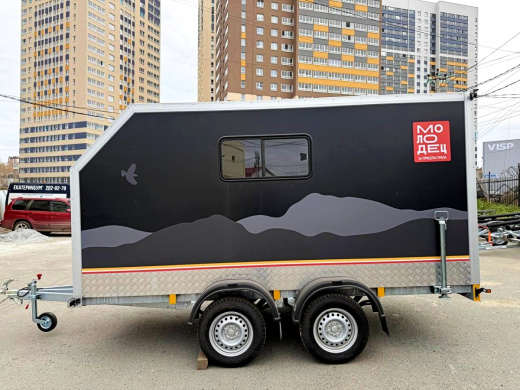 Фургон "МОЛОДЕЦ" 3,5х1,5/1,65 (R13х2) Черный (ЕА180932H4MC30205) фото