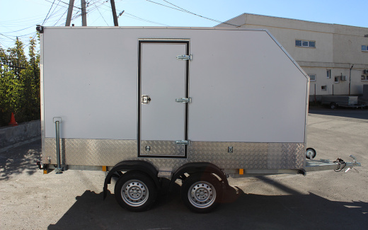 Прицеп — Фургон "МОЛОДЕЦ" 3.5х2.0 (двухосный)  фото