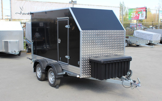 Прицеп — Фургон "МОЛОДЕЦ" 3.0×1.5 (двухосный) фото