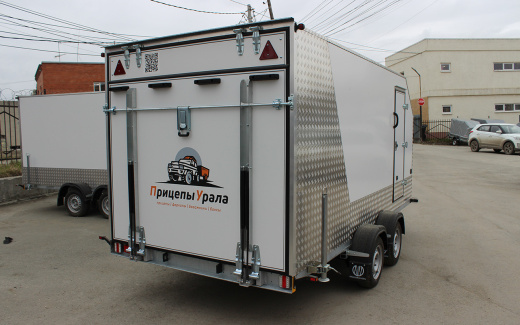 Прицеп — Фургон "МОЛОДЕЦ" 4.0х2.0 (двухосный) фото