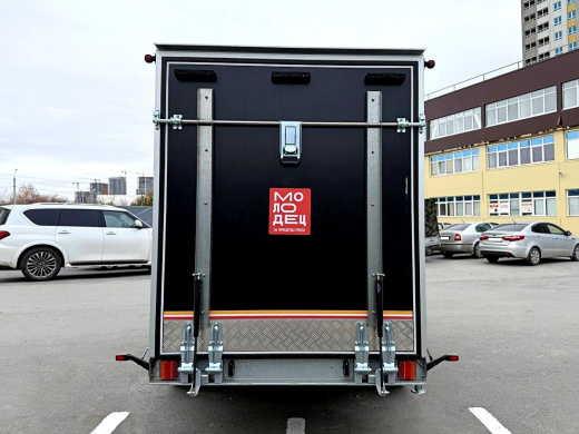 Фургон "МОЛОДЕЦ" 3,5х1,5/1,65 (R13х2) Черный (ЕА180932H4MC30077) фото