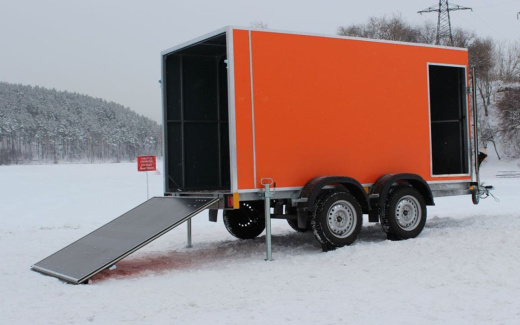 Прицеп — Фургон "МОЛОДЕЦ" 3.0×1.5 (двухосный) фото