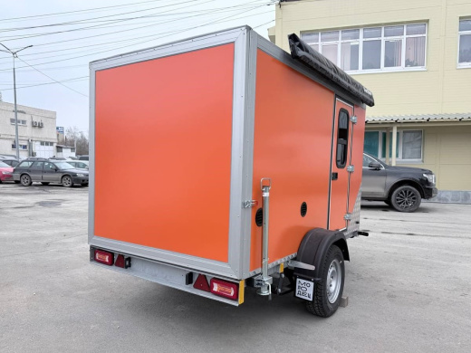 Автодом "МОЛОДЕЦ" 2,5х1,5/1,5 (R13) Оранжевый (ЕА180924E3MC30003) фото