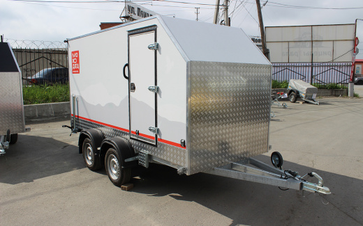 Прицеп — Фургон "МОЛОДЕЦ" 3.5х1.5 (двухосный)  фото