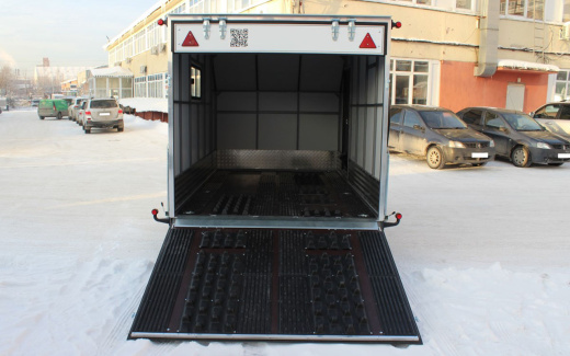 Прицеп — Фургон "МОЛОДЕЦ" 3.5х2.0 (двухосный)  фото