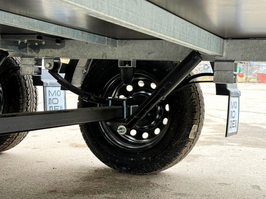 Фургон "МОЛОДЕЦ" 3,5х1,5/1,65 (R13х2) Серый (ЕА180932H4MC30206) фото