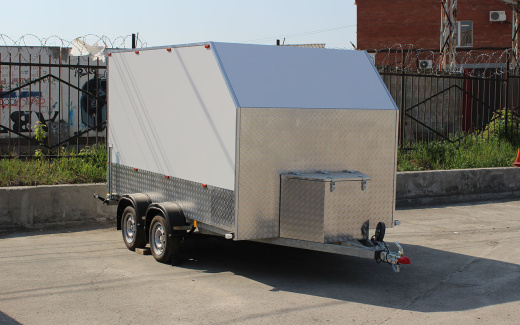 Прицеп — Фургон "МОЛОДЕЦ" 3.5х2.0 (двухосный) фото