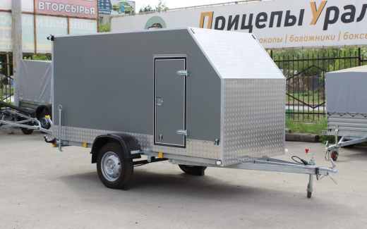 Прицеп — Фургон "МОЛОДЕЦ" 3.5х1.5 (R16) фото