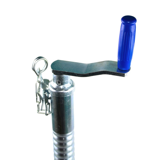 Опорное колесо 350 кг d=48 (TRAILERCOM) PRO усиленное фото