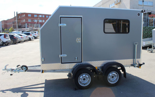 Прицеп — Фургон "МОЛОДЕЦ" 3.0×1.5 (двухосный) фото